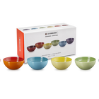 Stoneware Rainbow Set of 6 Snack Bowls image number 1